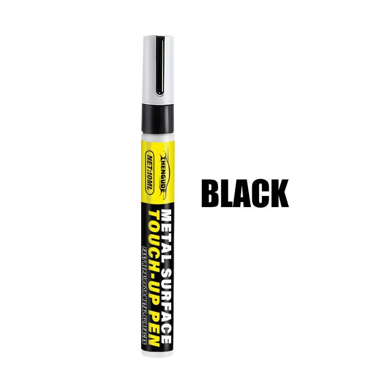 

Metal Touch-Up Pen - Scratch Repair for Faucet Paint Surfaces, Paint Restoration for Bathrooms and Kitchens, Black, White, and Gray Touch-Up Pens, чорний