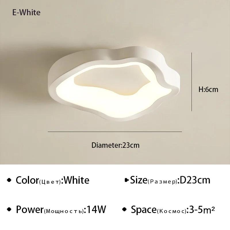 Moderní severské minimalistické vstupní stropní světlo chodba ulička šatna balkon ložnice vnitřní dekorace LED svítidla