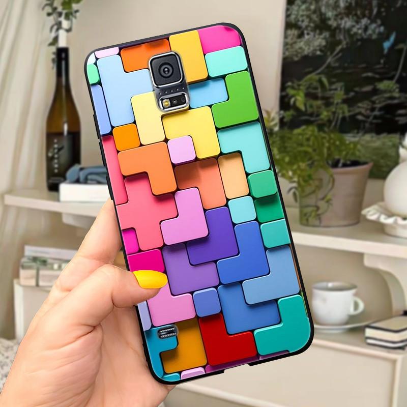 For Samsung s5 Case on For Samsung Galaxy S5 S 5 i9600 Soft Silicone Back Cover Silicone Case For Samsung S5 Neo Phone Cover