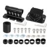 Lightweight Aluminum Bike Holder Tool Free Installation Bike Rack for Front Fork & Rear Wheel Fits Most Bike Types