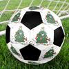 Christmas Tree Theme Size 5 Soccer Ball, Suitable for Both Indoor and Outdoor Matches, a Gift Suitable for Everyone.