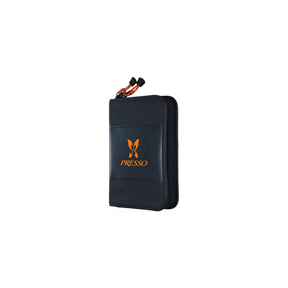 Daiwa Presso Wallet L(C) Black Leather Compact Design Fishing Accessory