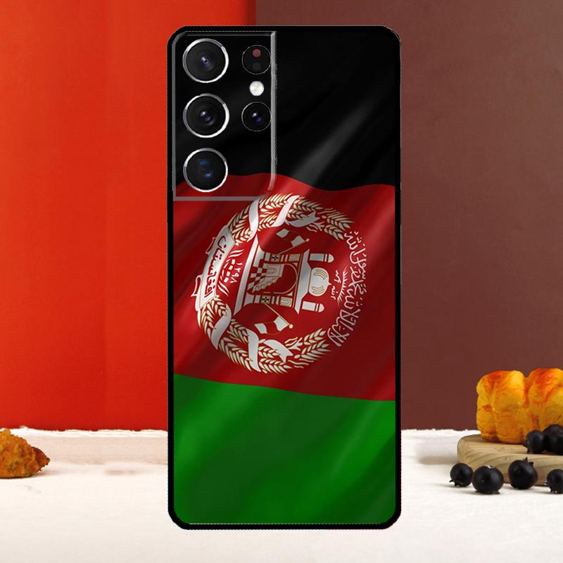 

Чехол Флаг Афганистана для Samsung Galaxy S25 Ultra S22 S23 S24 Plus S20 S21 FE S9 S10 S25 FE Galaxy S21