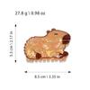 Animal Capybara Hair Claw 8Cm Acrylic Claw Clips Cute Cartoon Crab Hair Clips Hair Accessories For Women Girls