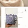 Shiny Glitter Core-Spun Yarn Tear-Resistant Hand Woven Thread for DIY Knitting Bags Purses Home Textile Craft Supplies