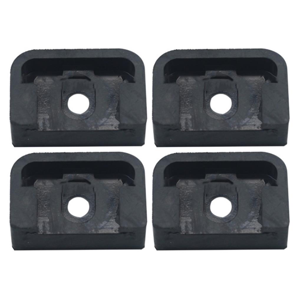 4pcs Air Conditioner Shock Pad Outdoor Unit Vibration Damping Rubber Pad Foot Pad For Air Conditioning Systems