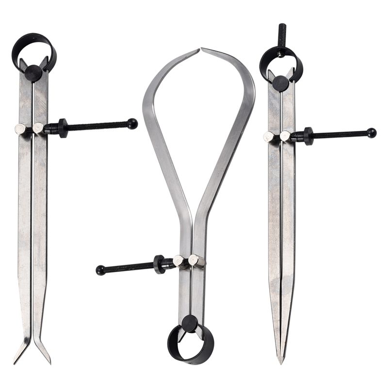 

AEE2-Spring Inside Outside Divider Caliper Set 8-Inch Machinist Tools 3-Pack