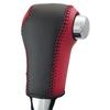 Tricolore Genuine Leather Shift Knob Cover for Honda Red X Red Replacement Kit for Honda Protects the Interior and Prevents N-BOX JF1/2