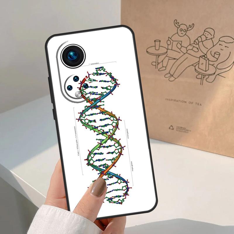 Science DNA Biology For Honor Magic 8 7 6 5 Pro Case For Honor X9d X9c X9b X9a X8c X8b Win 200 400 50 70 90 Lite