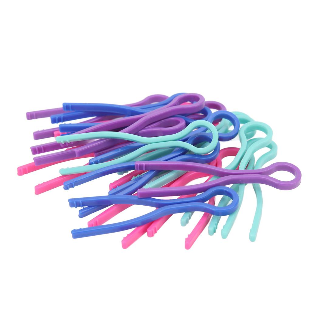 20pcs Bobbin Threads Clip Long Plastic Material Random Color Small Lightweight Portable Practical