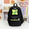 Schoolbag Children's Schoolbag First Grade Primary School Student Cartoon Backpack Korean Version Contrasting Colors Boys and Girls Travel Backpack