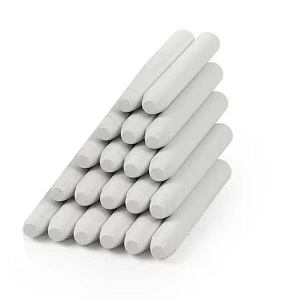 

DIY Painting Teacher Chalk Non-toxic Solid Water Chalk Creative Dust Free Chalk Office Supplies 12Pcs white