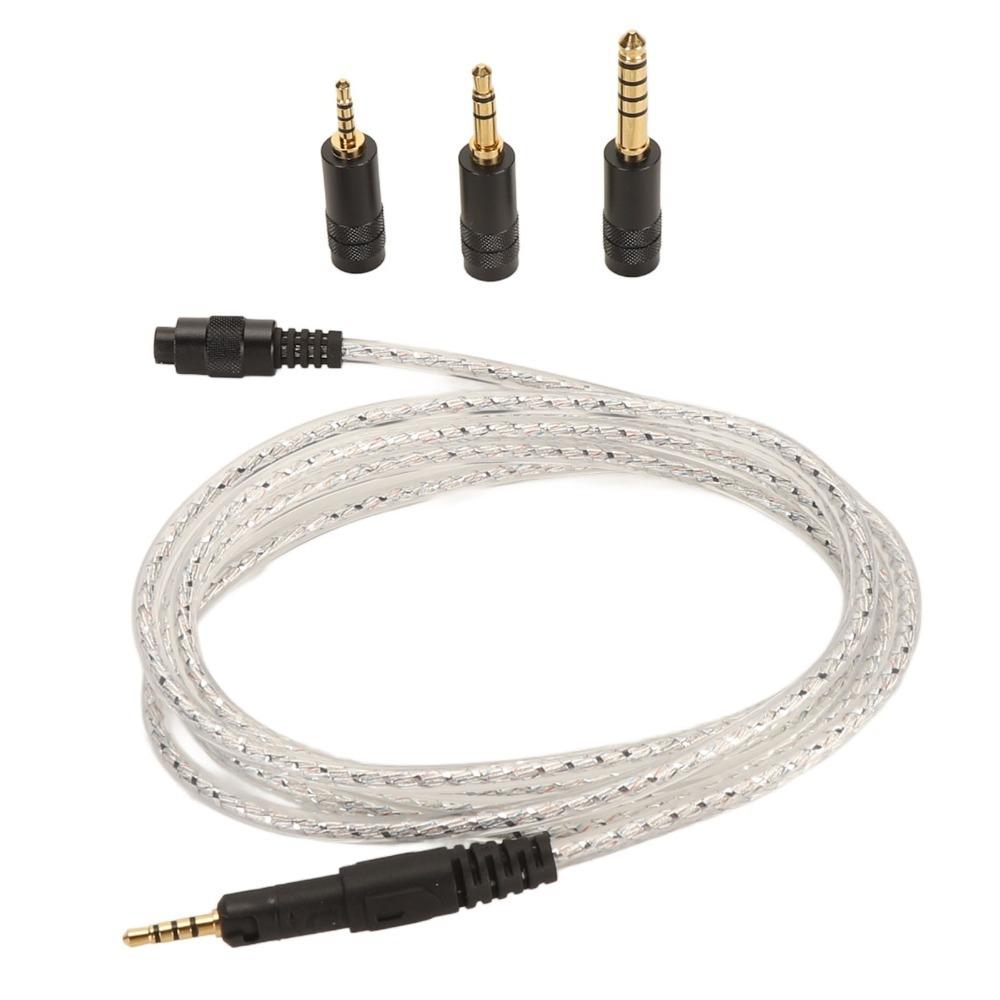 

Flexible Silver Plated Earphone Cable for ATH M70X ATH M60X ATH M50X ATH M40X Home 1.5m/4.9ft