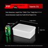 Food-Grade Milky White Plastic Storage Container for Kitchens & Restaurants, Anti-Fall, Ideal for Refrigerators and Commercial Use