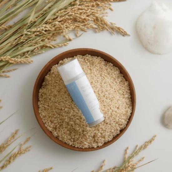 Reiskleie-Enzym Gesichtsreiniger Happy Cleanse Bio-Seife Hergestellt in Japan ohne Zusatzstoffe,