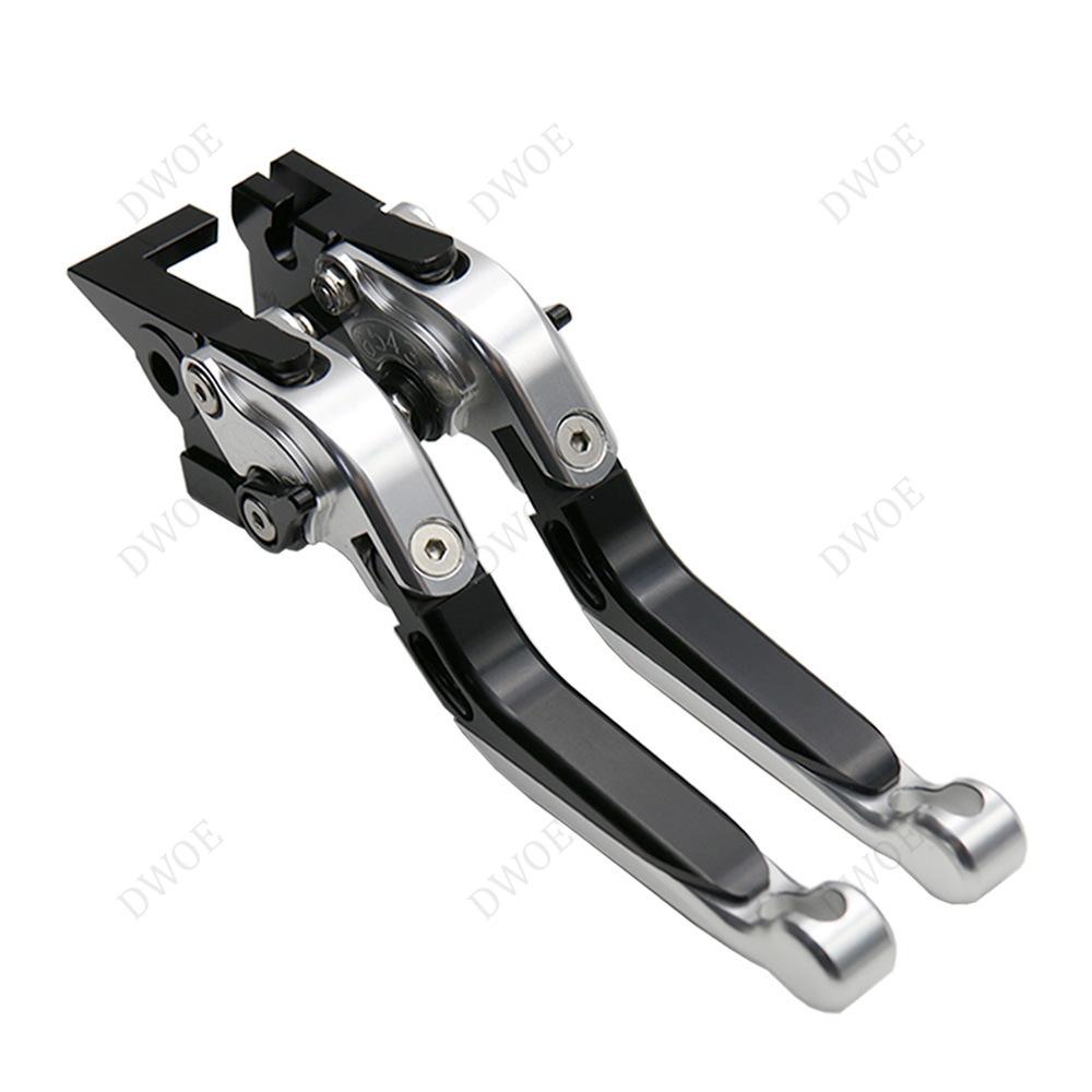 Motorcycle CNC Aluminum Adjustable Folding Brake Clutch Levers Extendable Handlebar Hand Grips for Yamaha FJ1200 XJR1200