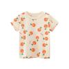 27home Korean Style Strawberry Baby round Neck Short Sleeve T-shirt