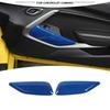 Interior Door Panel Decor Cover Trim For Chevrolet Camaro 2016+ Blue Accessories
