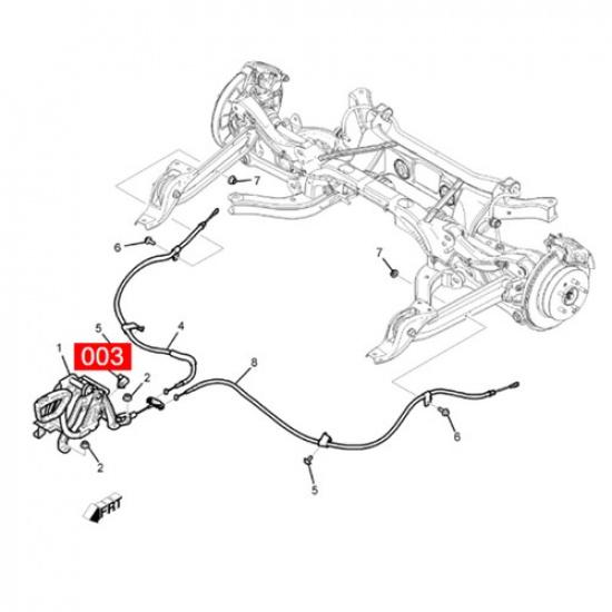 Handbrake Contact Sensor Button Switch for Chevrolet Epica 2007-2010