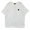 MONCLER Half Logo T-Shirt White Men's Size S Model I10918C000558390Y