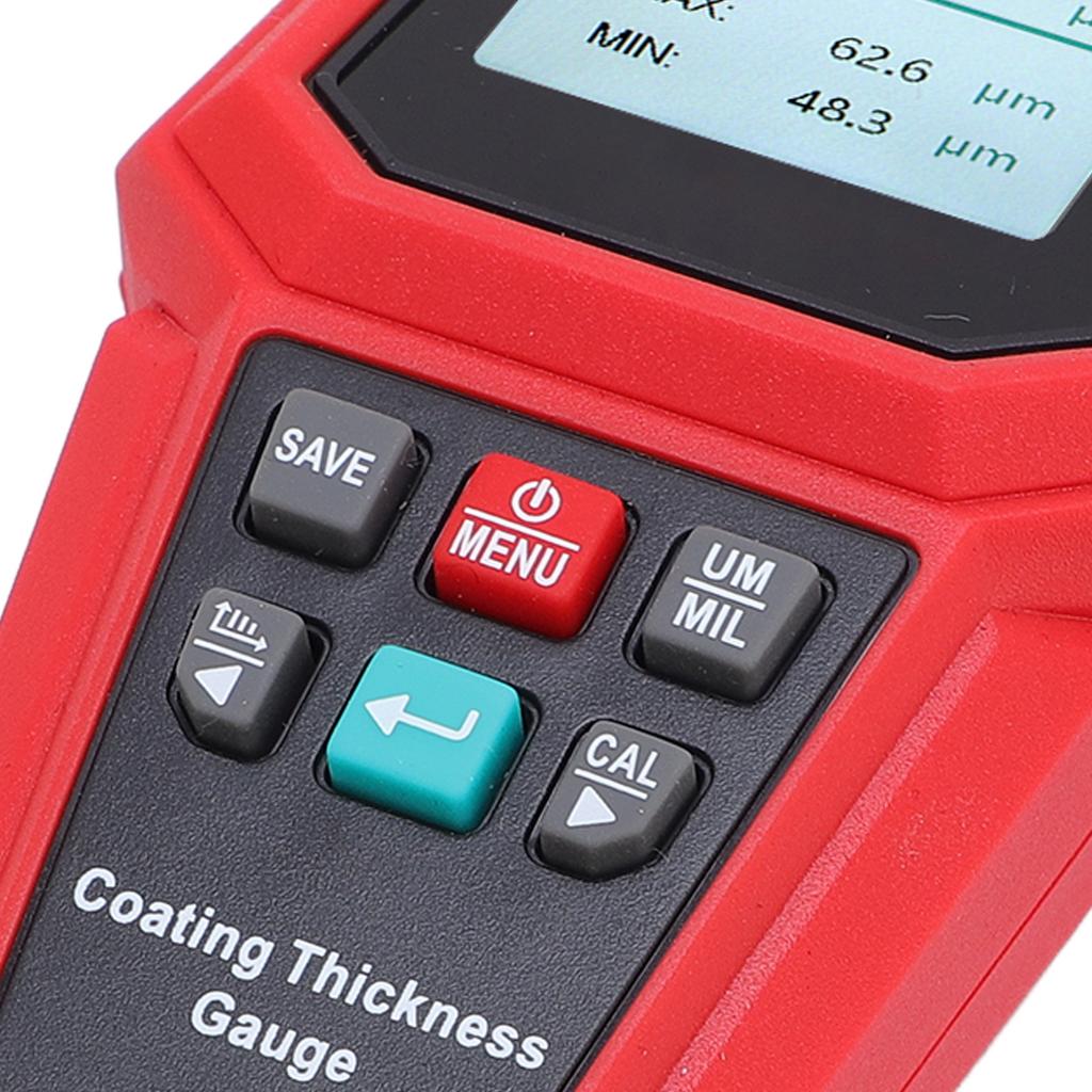 Coating Thickness Gauge Digital Car Paint Tester High Accuracy Automatic Meter HT616
