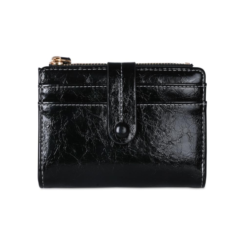 Zipper Women's Wallet Multi-function Coin Purse Vintage Pu Short Wallet  Daily