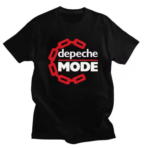 Kaltmodus Elektronischer Rock T-Shirt - Herren Kurzarm T-Shirt - Lässiges T-Shirt Top - Mode T-Shirt Shirt Atmungsaktiv.