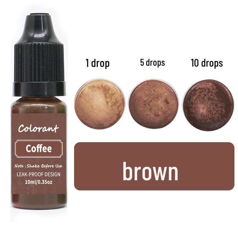 Corante de Vela e Sabão Perfumado de Alta Concentração de 20 Cores, 10ml - Ideal para Artesanato Feito à Mão com Soja, Cera de Abelha, Cera de Gelatina.