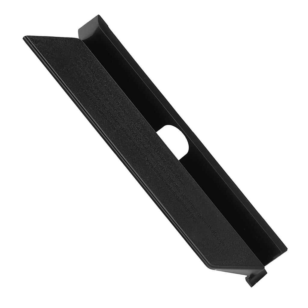 Black Plastic , Cover Door Flap for Pro straps Hard Drive Slot radio talkie Console