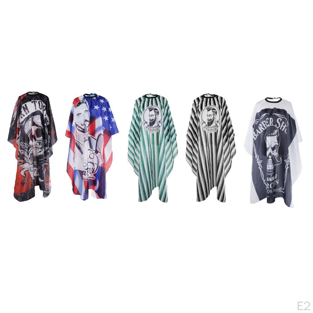 Cape, Water-Resistant Adjustable Hairdressing Capes, 62.99 *55.12inch
