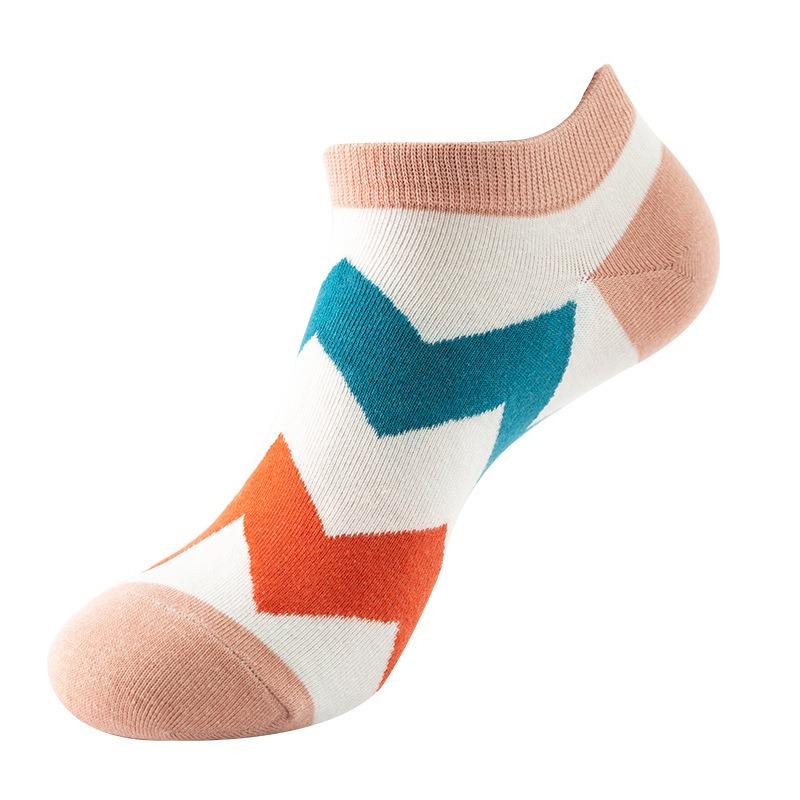 REMOULD Breathable Women's Lady Cotton Ankle Fanncy Socks Custom Low Cut Ankle Socks With Logo Invisible No Show Socks