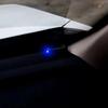 Solar Powered Car Fake Security Light Blue/Red Light Simulated Dummy Alarm Flashing Imitation Lamp Wireless Strobe Signal Alarm