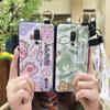Soft case Ring Phone Case For Meizu 15/15 Lite Wristband Anti-dust Back Cover Waterproof Cute Lanyard Cartoon Silicone