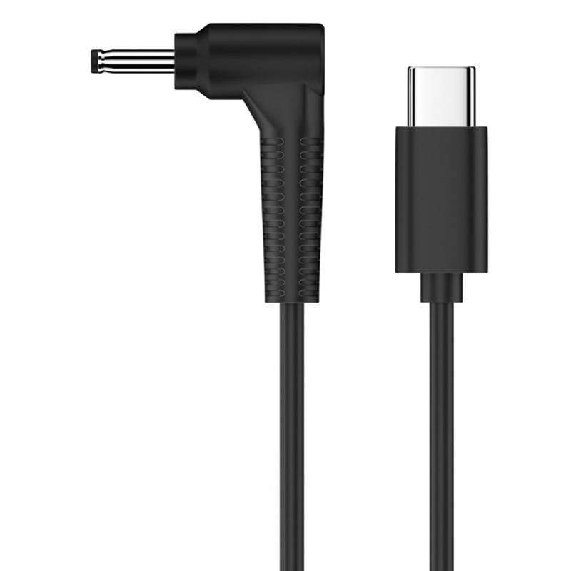 

12V 3.5 x 1.35mm USB-C to DC Power Cable for Routers,Cameras,TV Box,Desk Lamps PVC Power Cord Converter As Shown A