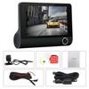 Nattsyn Bil DVR Kamera Bilkameraer Linse 4.0 Tommer Dobbeltlinsekamera 1080P Videoopptaker Dashkamera DVR med 3 Kamera