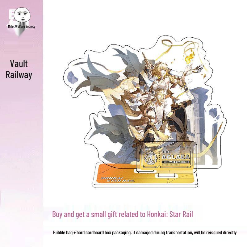 miHoYo Star Rail Firefly Dan Heng Luna Figurine Set: Acheron, Aventurine, Kafka, Silver Wolf, Jingliu, Xueyi Standees