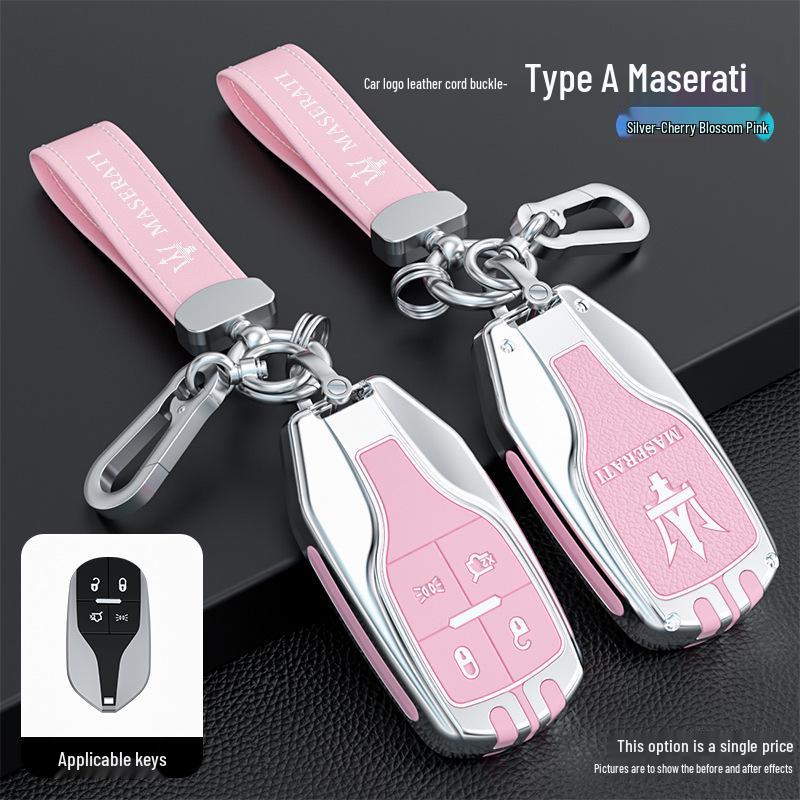 Maserati Ghibli & Levante Key Case with Metal Buckle