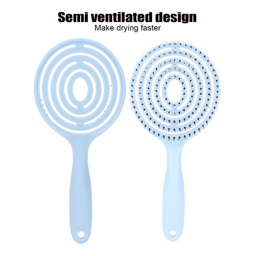 Soft Hair Detangling Brush Vented Design Round Hair Brush Straightening Hair Brush For Women