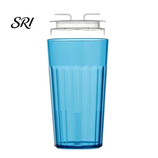 Spill Proof Training Cup No-Spill Sippy with 360 Smart Edge Rim Plastic Toddler Transition Baby Weaning Safe Open for Toddlers No Valve