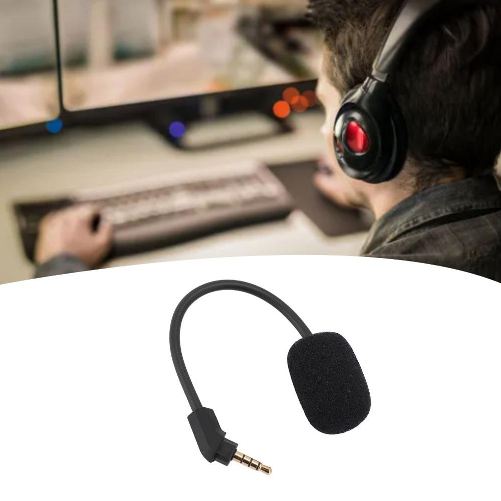 3.5mm Plug Noise Cancelling Mic for Hyper X for Cloud for Revolver for PC Gaming
