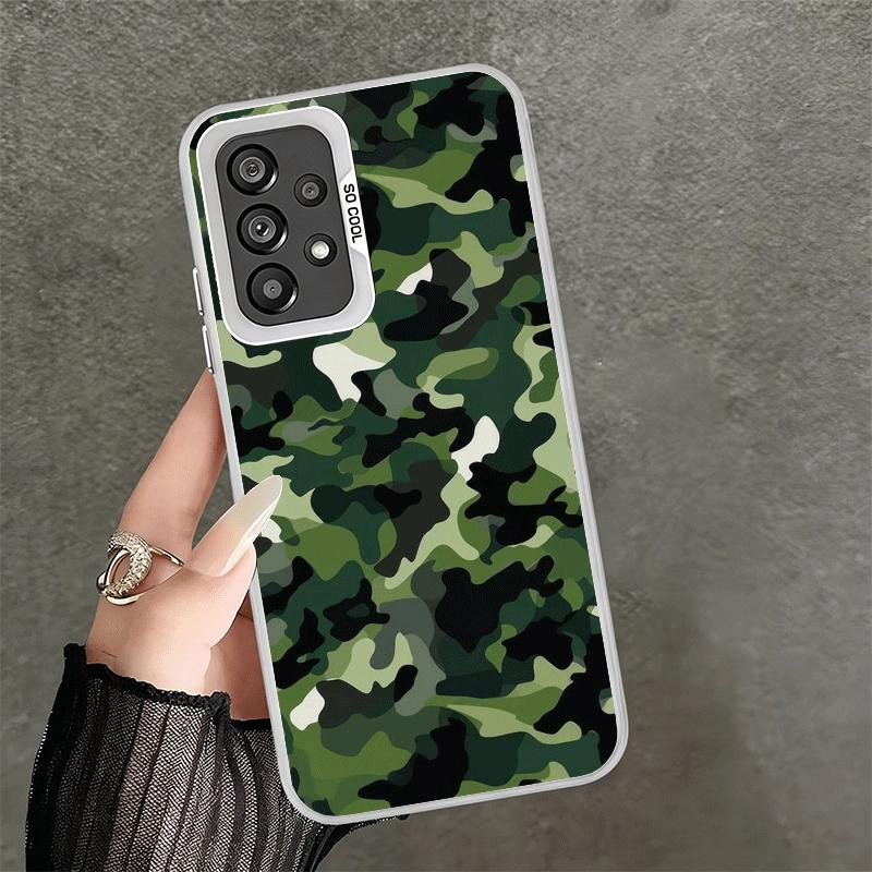 

Camouflage Military Pattern Soft Phone Case for Samsung A17 A16 A15 A14 A13 A57 A56 A55 A54 A53 A37 A36 A35 A34 A33 A26 A25 A24 Samsung A73