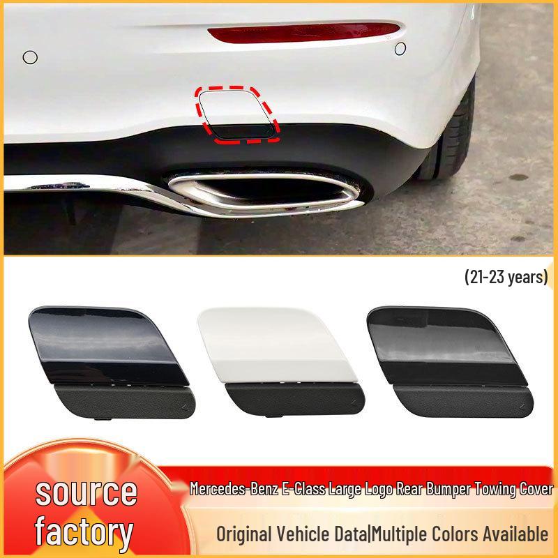Compatible with 2021-2023 Mercedes E-Class W213 Sport Rear Bumper Tow Hook Cover (2138855705)