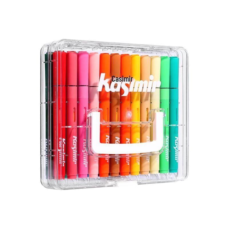 Casimir Liquid-Ink Soft-Tip Acrylic Marker Pens