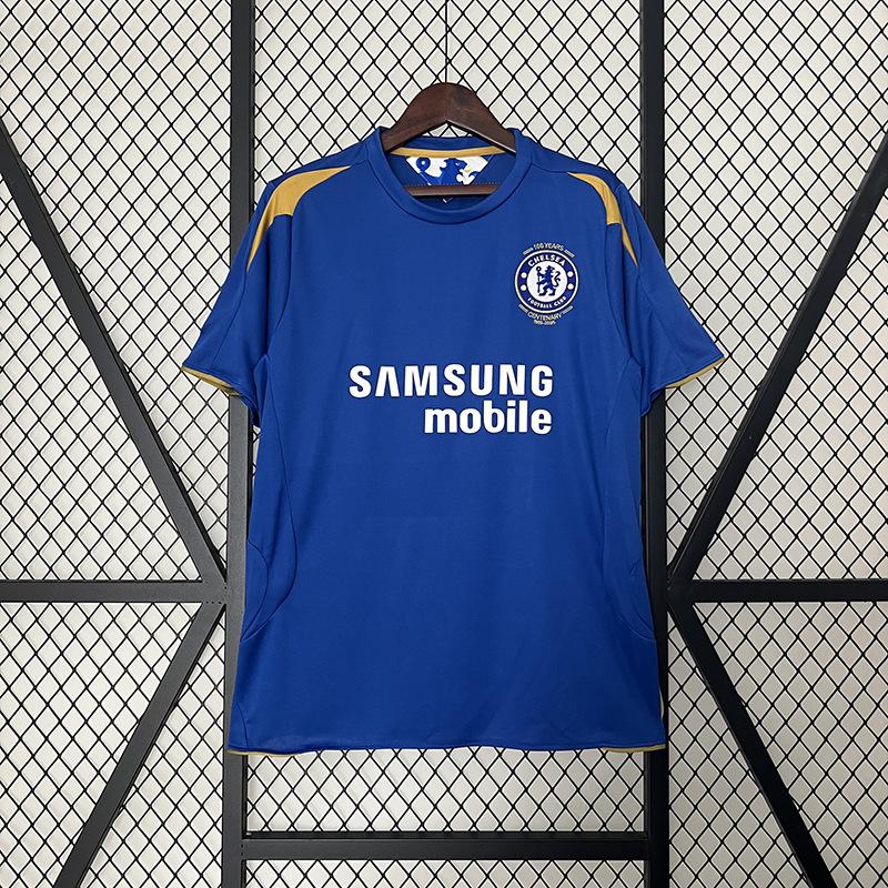 1213 Chelsea retro No. 8 Desailly, No. 25 Zola short-sleeve jersey, No. 9 Torres football jersey, Champions League jersey