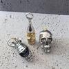Halloween Themed Shark Car Accessory Keychain Alloy Made Skeleton Design For Bags And Key Rings