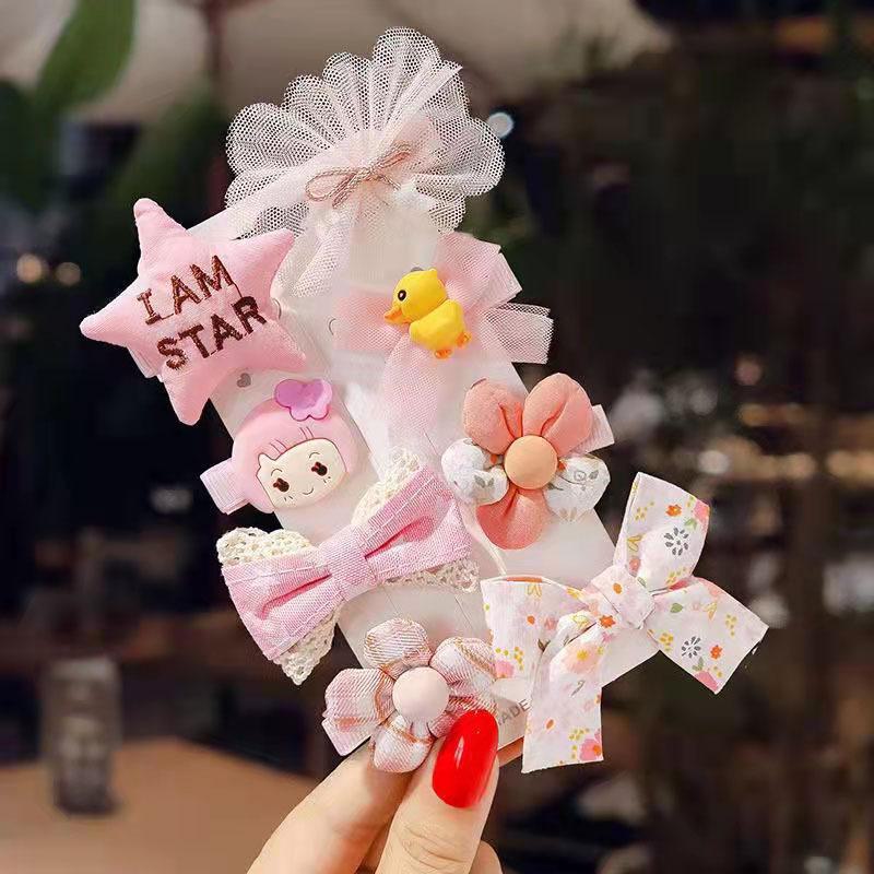 Princess BB Hair Clip for Little Girls - Korean Style Hairpin for Baby and Toddlers