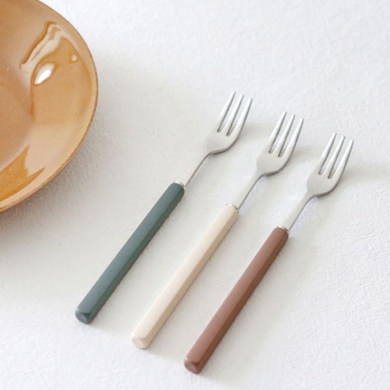 Kamomekitchen Eiffel Bogenpino Satin Tea Time Cutlery Set 3 Colors