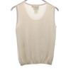 Jil Sander Made In Italy Cashmere Blend Knit Best 36 Beige Women Used