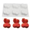 Cherry Design Food Grade French Fruit Mousse Mould Silicone Cake Mold Chocolate Mold Dessert Baking Tools