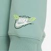 Nike Printed Crew Neck Long Sleeve Casual Sweatshirt Kids sweatshirt FV2674-309